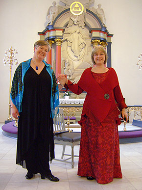 Annette og Michala Petri